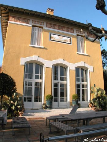 Villa de luxe à Saint Tropez, composée de 4 chambres, pour une surface habitable de  m².