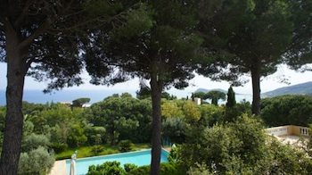 Villa de luxe à Saint Tropez, composée de 7 chambres, pour une surface habitable de 400 m².