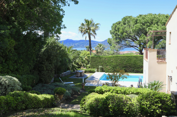 Villa de luxe à Saint Tropez, composée de 7 chambres, pour une surface habitable de 300 m².