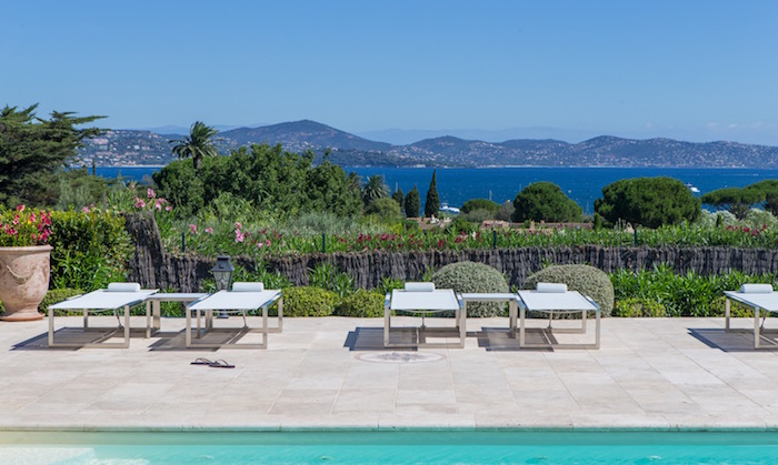 Villa de luxe à Saint Tropez, composée de 4 chambres, pour une surface habitable de 320 m².
