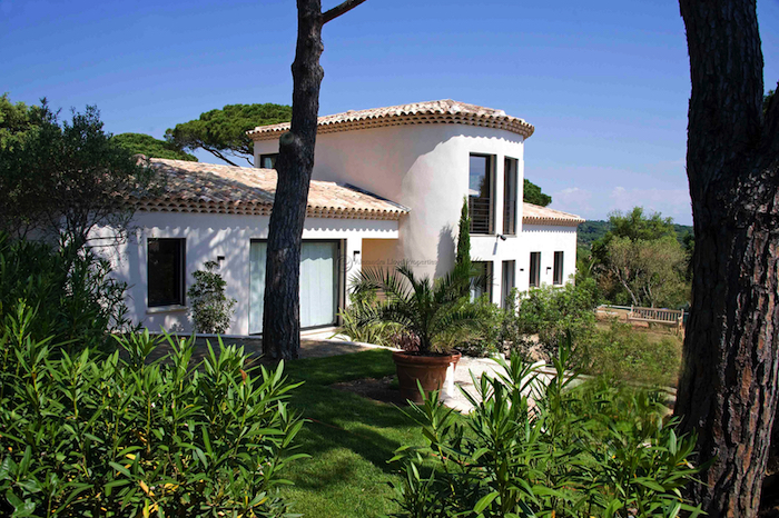 Villa de luxe à Saint Tropez, composée de 5 chambres, pour une surface habitable de 255 m².