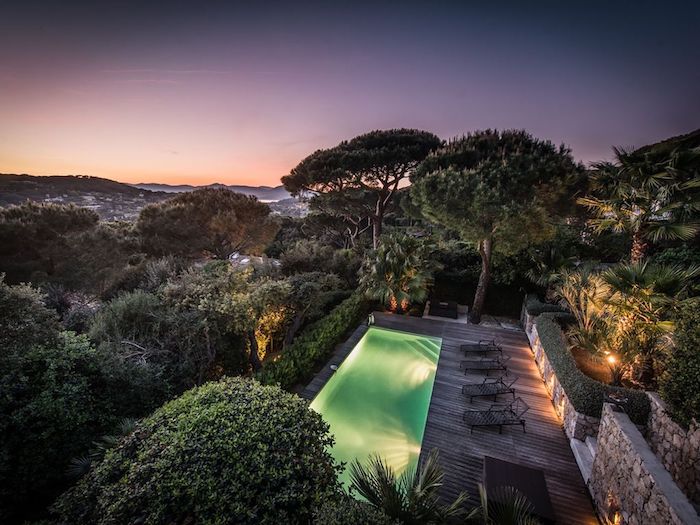 Villa de luxe à Saint Tropez, composée de 5 chambres, pour une surface habitable de 160 m².