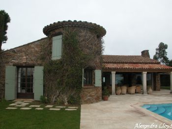 Villa de luxe à Saint Tropez, composée de 8 chambres, pour une surface habitable de 350 m².