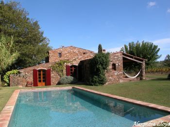 Villa de luxe à Saint Tropez, composée de 4 chambres, pour une surface habitable de  m².