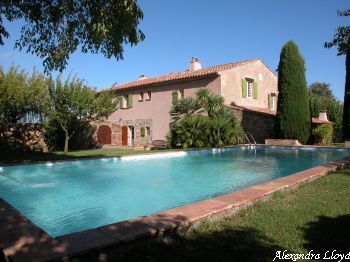 Villa de luxe à Saint Tropez, composée de 5 chambres, pour une surface habitable de  m².