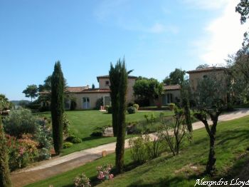 Villa de luxe à Saint Tropez, composée de 7 chambres, pour une surface habitable de 250 m².