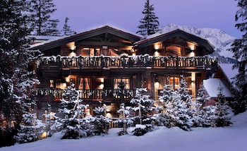 Chalet de luxe à Courchevel, composée de 7 chambres, pour une surface habitable de 600 m².