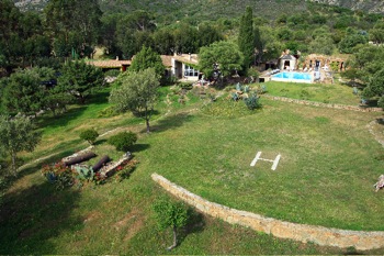 Villa de luxe à CORSE, composée de 5 chambres, pour une surface habitable de  m².