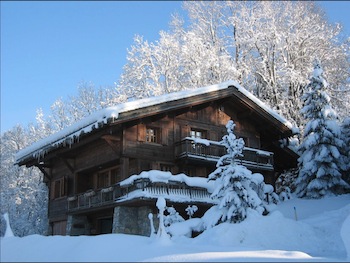 Chalet de luxe à Megève, composée de 5 chambres, pour une surface habitable de 300 m².