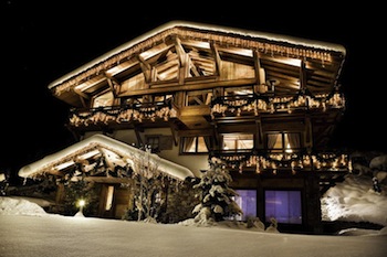 Chalet de luxe à Megève, composée de 5 chambres, pour une surface habitable de 450 m².