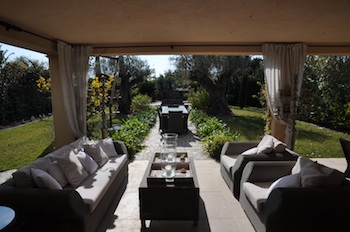 Villa de luxe à Saint Tropez, composée de 3 chambres, pour une surface habitable de  m².