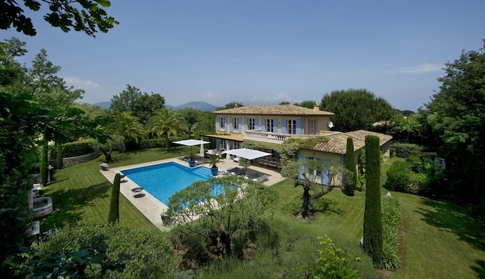 Villa de luxe à Saint Tropez, composée de 6 chambres, pour une surface habitable de 400 m².