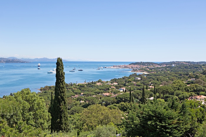 Villa de luxe à Saint Tropez, composée de 4 chambres, pour une surface habitable de  m².