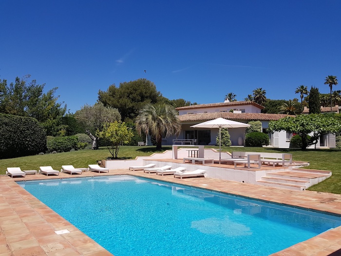 Villa de luxe à Saint Tropez, composée de 5 chambres, pour une surface habitable de 300 m².