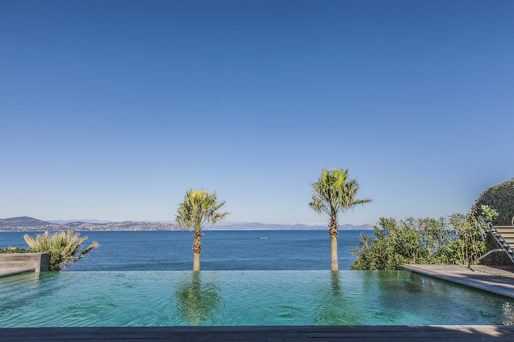 Villa de luxe à Saint Tropez, composée de 5 chambres, pour une surface habitable de 200 m².