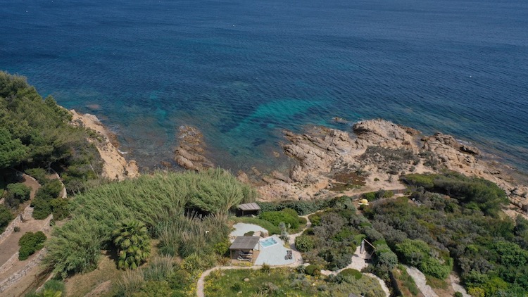 Villa de luxe à Saint Tropez, composée de 6 chambres, pour une surface habitable de 600 m².