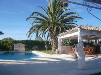 Villa de luxe à Saint Tropez, composée de 5 chambres, pour une surface habitable de 300 m².