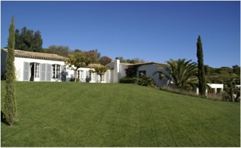 Villa de luxe à Saint Tropez, composée de 6 chambres, pour une surface habitable de 350 m².