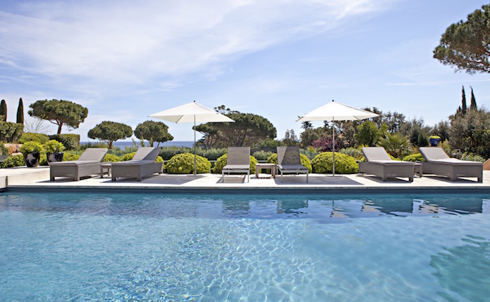 Villa de luxe à Saint Tropez, composée de 5 chambres, pour une surface habitable de 400 m².