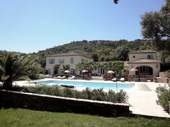 Villa de luxe à Saint Tropez, composée de 6 chambres, pour une surface habitable de 600 m².