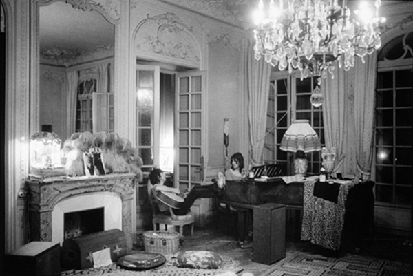 Living room in Villa Nellcote