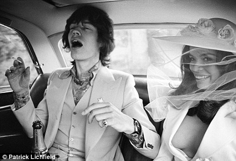 Mick and Bianca after their Saint Tropez wedding