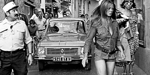 Brigitte Bardot in Saint Tropez